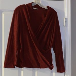 PLEIONE cowl neck top